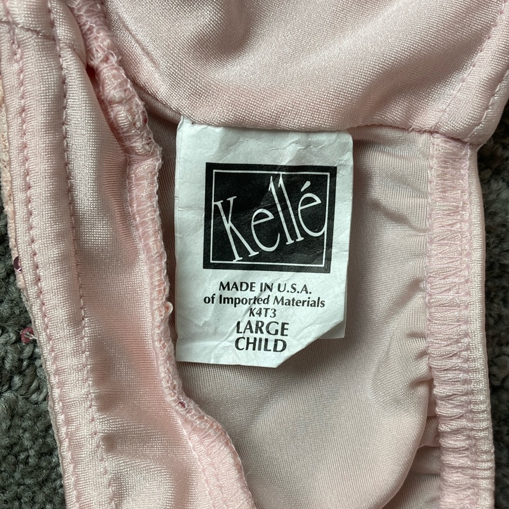 Kelle Laced Dance Costume w/ Sequin in Pink - Picture 12 of 14